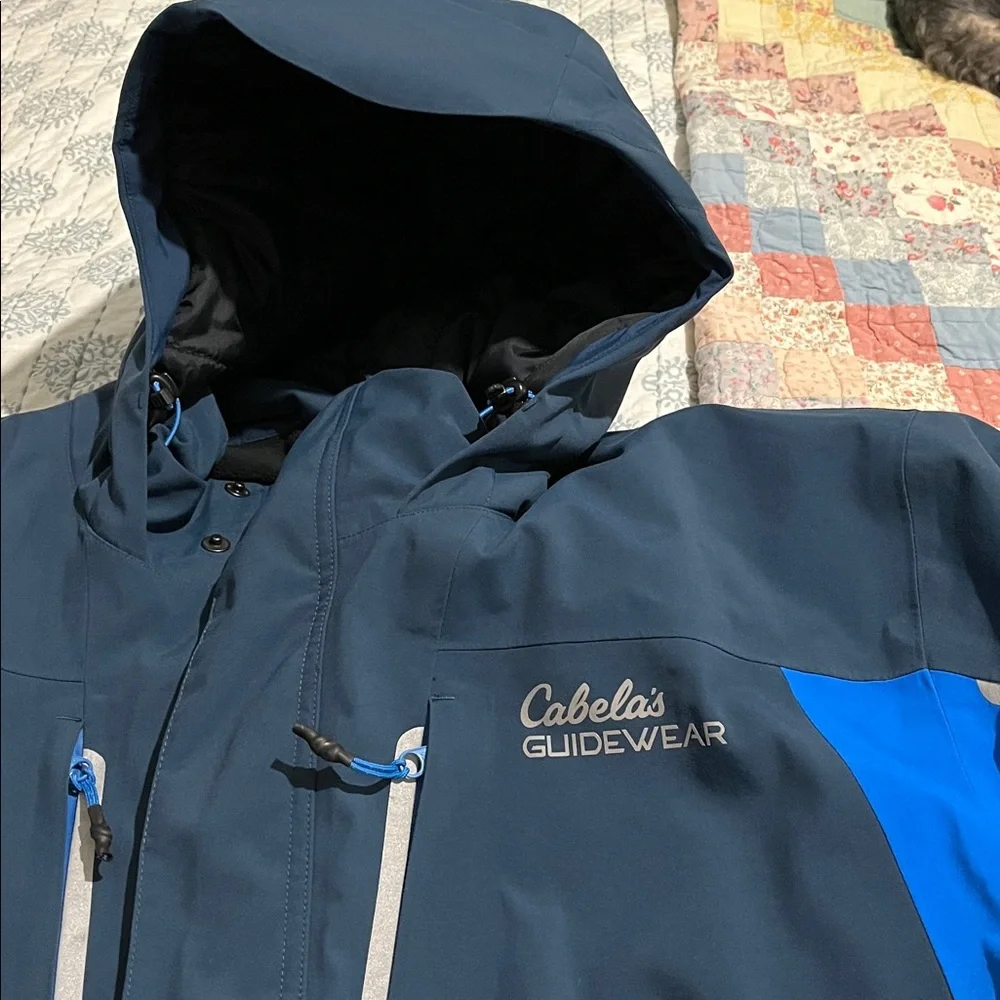 Cabela’s Outdoor GUIDEWEAR GORETEX WINTER Jacket COAT Men’s SIZE 2XL - Picture 4 of 11